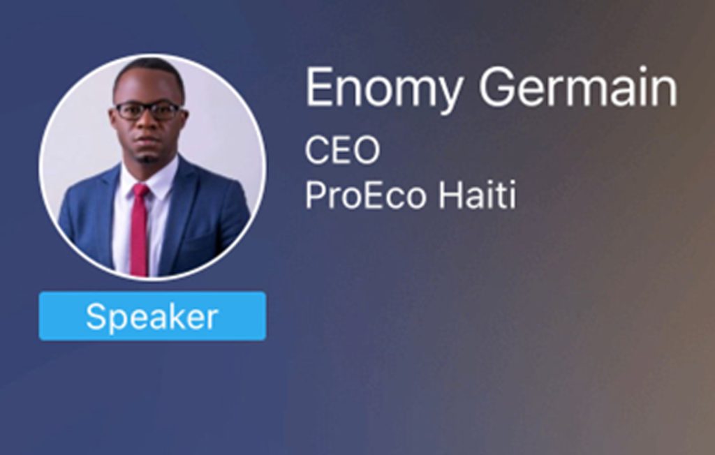 ProEco Haïti à la 5e Conférence des Donateurs d’Haïti à Washington